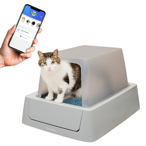 ScoopFree® Crystal Smart Front-Entry Self-Cleaning Litter Box-PetSafe Flash Sale