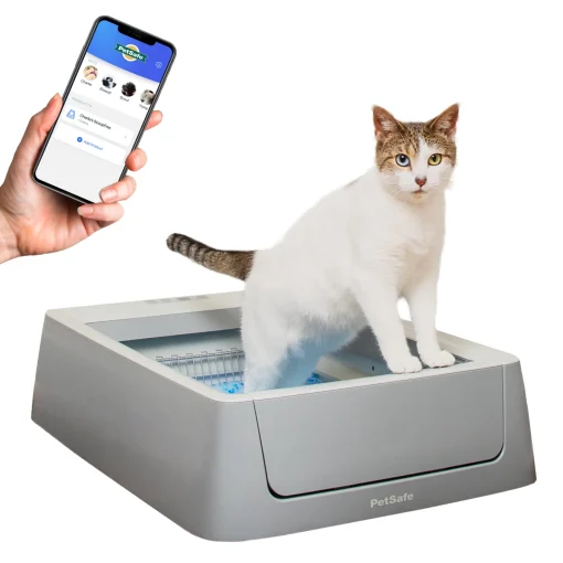 ScoopFree® Crystal Smart Self-Cleaning Litter Box-PetSafe New